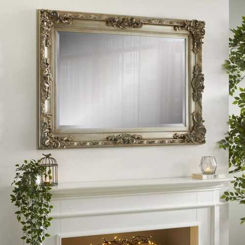 Wall mirror carved louis - wall,