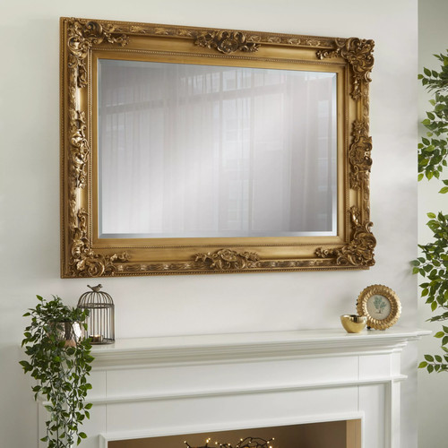 Rectangular wall mirror - wall,