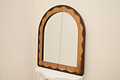 Dark wood arched over - dark,
