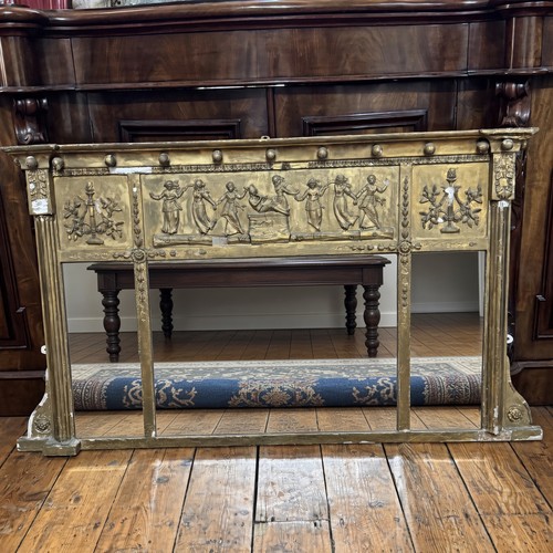 Regency giltwood overmantle
