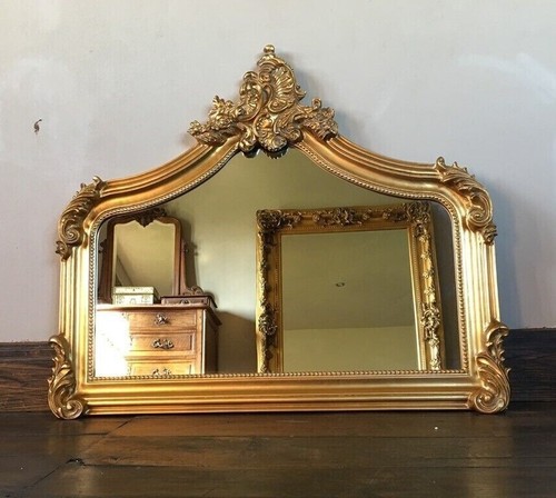 French antique gold shabby - french,