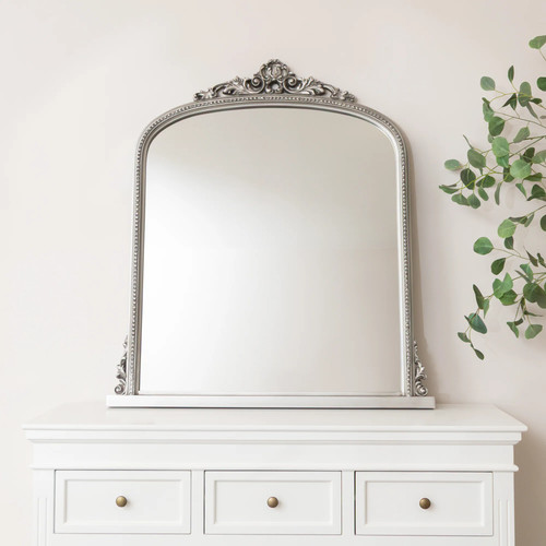 Antique silver ornate arch - antique,