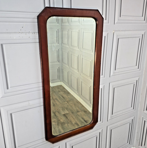 Antique mahogany wall - wall, mirror
