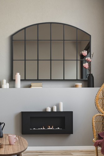 Large black frame - black, arch
