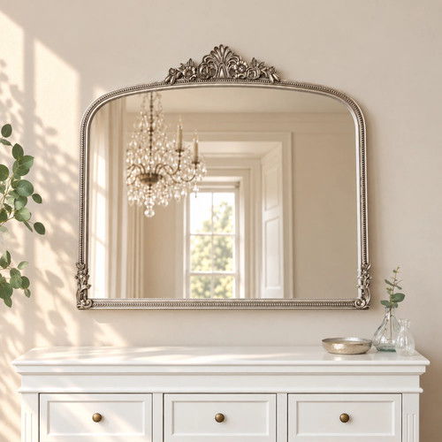 Antique silver ornate - antique, arch