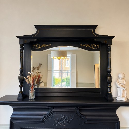 Antique edwardian ebonised - antique,