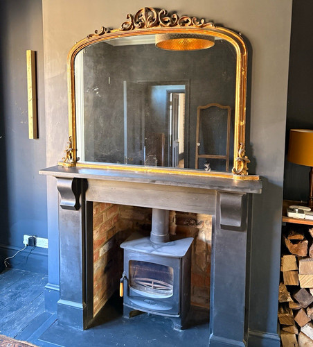 Antique arched gold framed - antique,